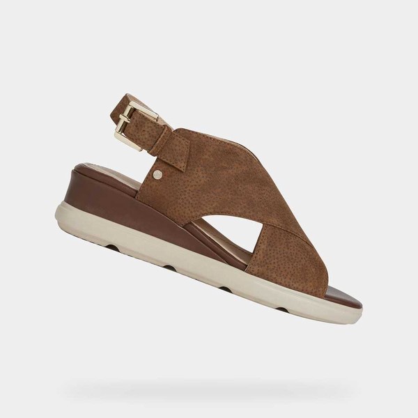 Geox Respira Brown Womens Sandals SS20.7IL1373